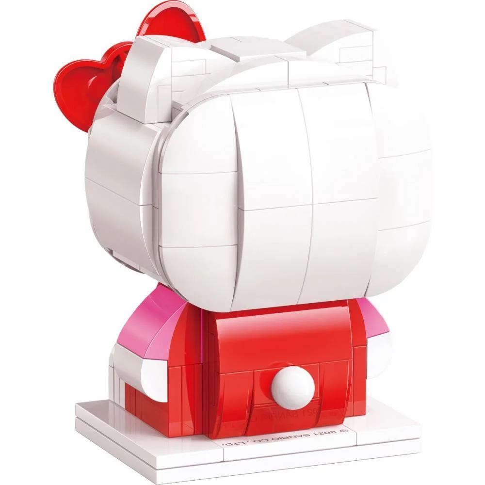 Brinquedo Para Montar Hello Kitty 142 Pecas Keepplay - imagem 3