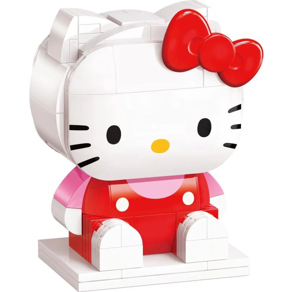 Brinquedo Para Montar Hello Kitty 142 Pecas Keepplay - imagem 5