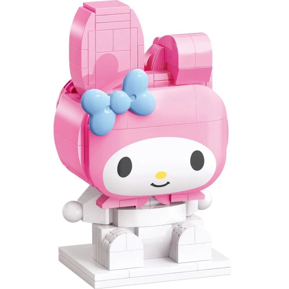 Brinquedo Para Montar Hello Kitty My Melody 180Pecas Keepplay - imagem 5