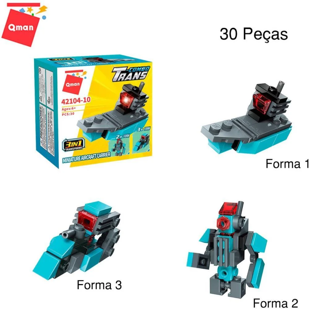 Brinquedo Para Montar Set Expedicao/Transporte 3Em(S Keepplay C/ 10 Unidades - imagem 12