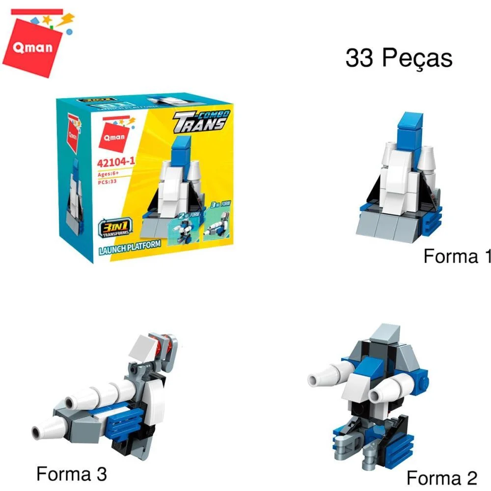 Brinquedo Para Montar Set Expedicao/Transporte 3Em(S Keepplay C/ 10 Unidades - imagem 3