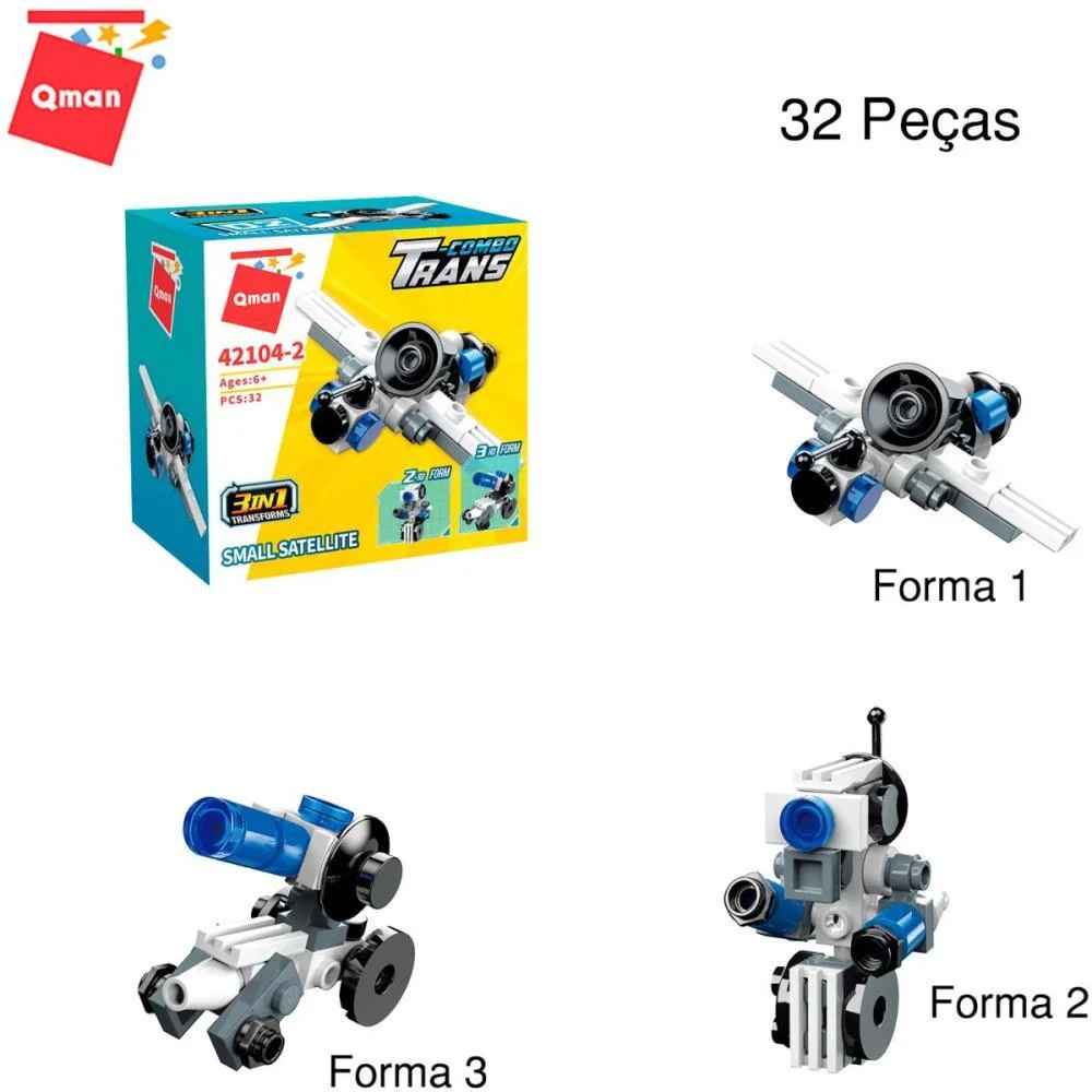 Brinquedo Para Montar Set Expedicao/Transporte 3Em(S Keepplay C/ 10 Unidades - imagem 4