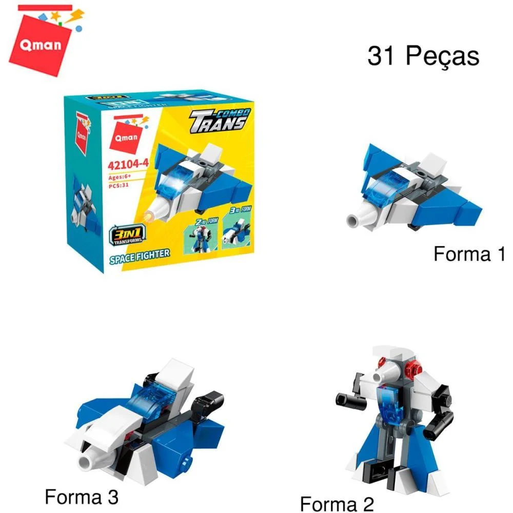 Brinquedo Para Montar Set Expedicao/Transporte 3Em(S Keepplay C/ 10 Unidades - imagem 6