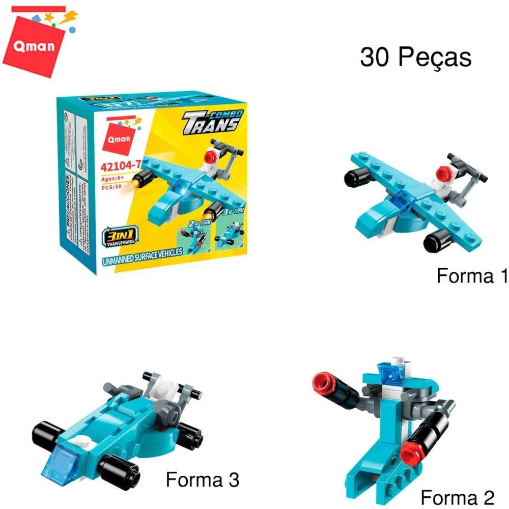 Brinquedo Para Montar Set Expedicao/Transporte 3Em(S Keepplay C/ 10 Unidades - imagem 9