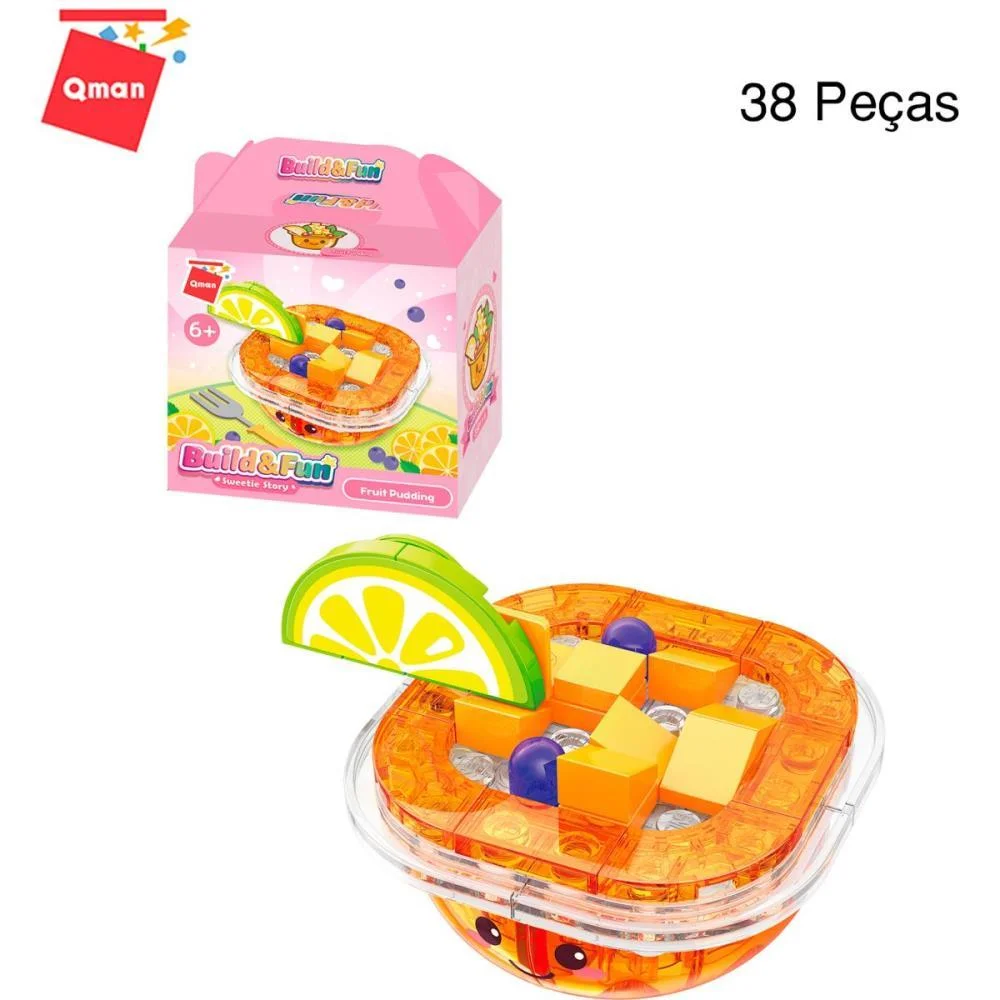 Brinquedo Para Montar Set Build Fun Comidinhas (S) Keepplay C/ 6 Unidades - imagem 5