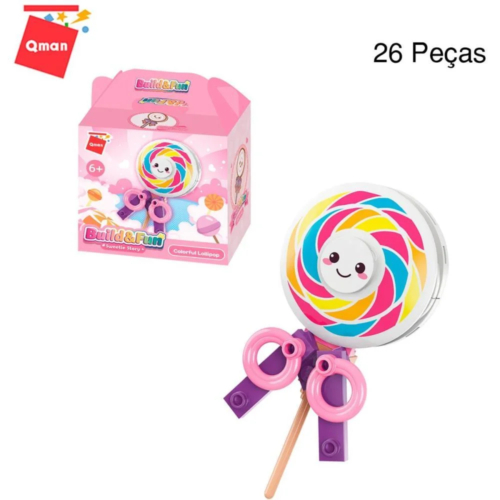 Brinquedo Para Montar Set Build Fun Comidinhas (S) Keepplay C/ 6 Unidades - imagem 7