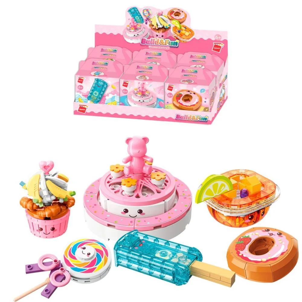 Brinquedo Para Montar Set Build Fun Comidinhas (S) Keepplay C/ 6 Unidades - imagem 9