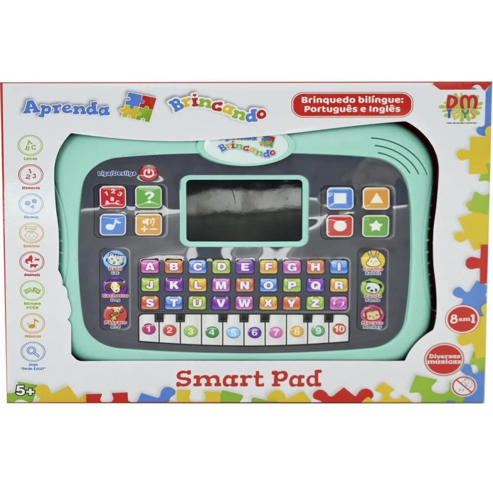 Brinquedo Diverso Smart Pad 8Em1 Dm Toys - imagem 5