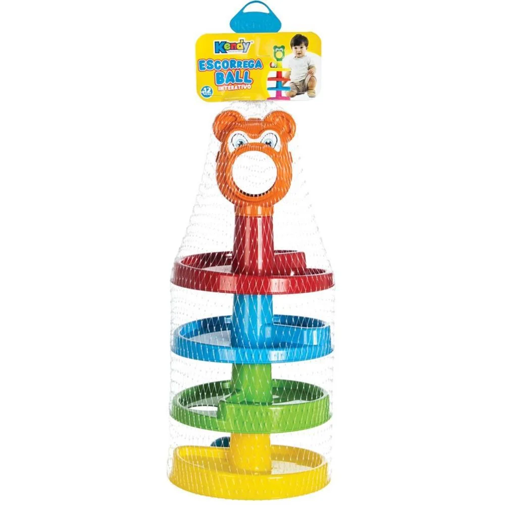 Brinquedo Educativo Escorrega Ball Kendy Brinquedos - imagem 5