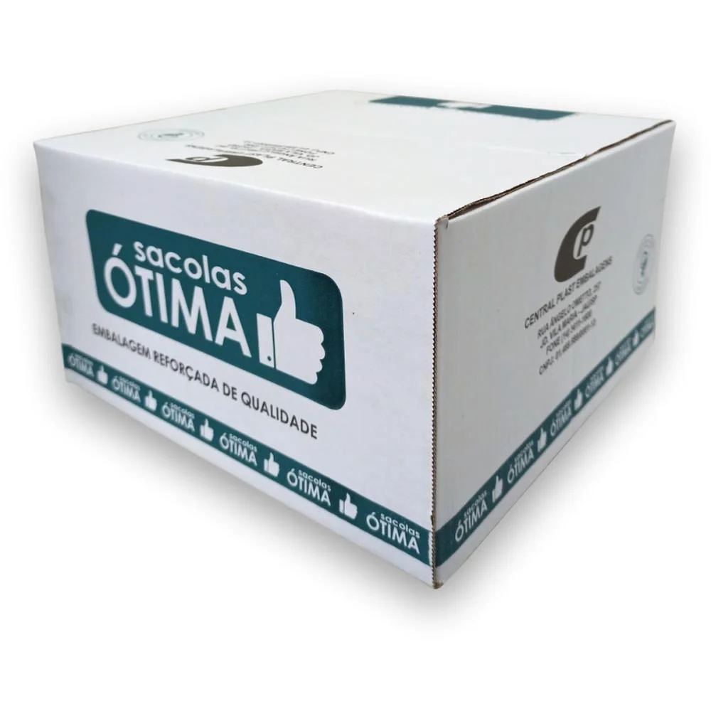 Sacola Plastica 38X48 Otima C/1000 Unidades Central Plast (Caixa) - imagem 3