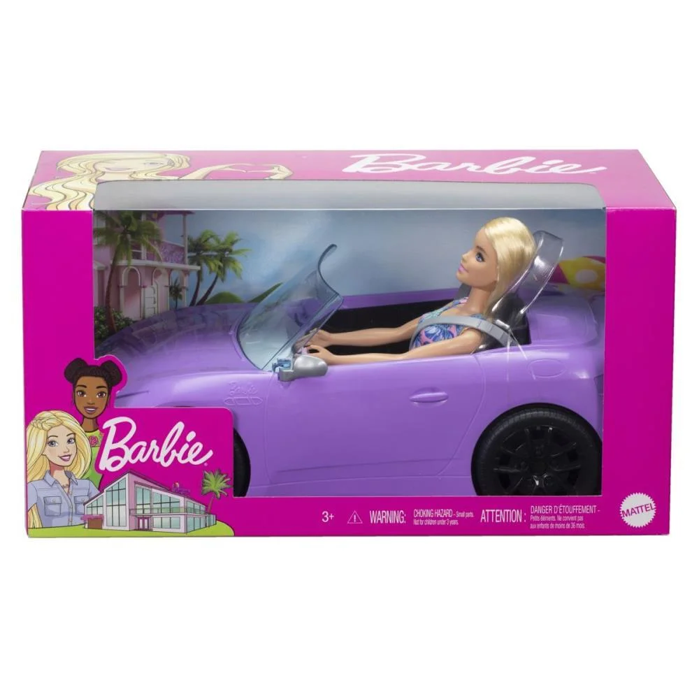 Barbie Estate Carro Conversível C/Boneca Mattel - imagem 4
