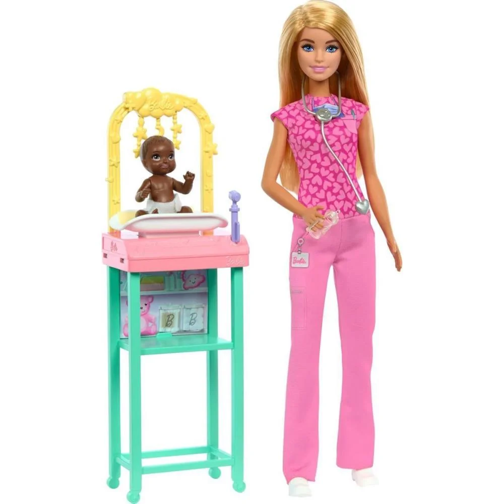 Barbie Profissoes Conjunto De Cuidados (S) Mattel - imagem 13