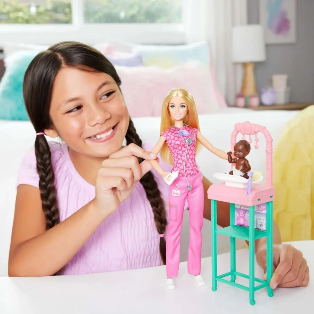 Barbie Profissoes Conjunto De Cuidados (S) Mattel - imagem 19