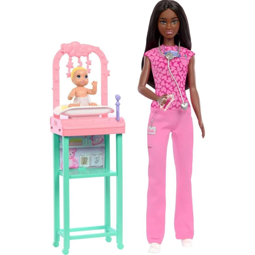 Barbie Profissoes Conjunto De Cuidados (S) Mattel - imagem 3