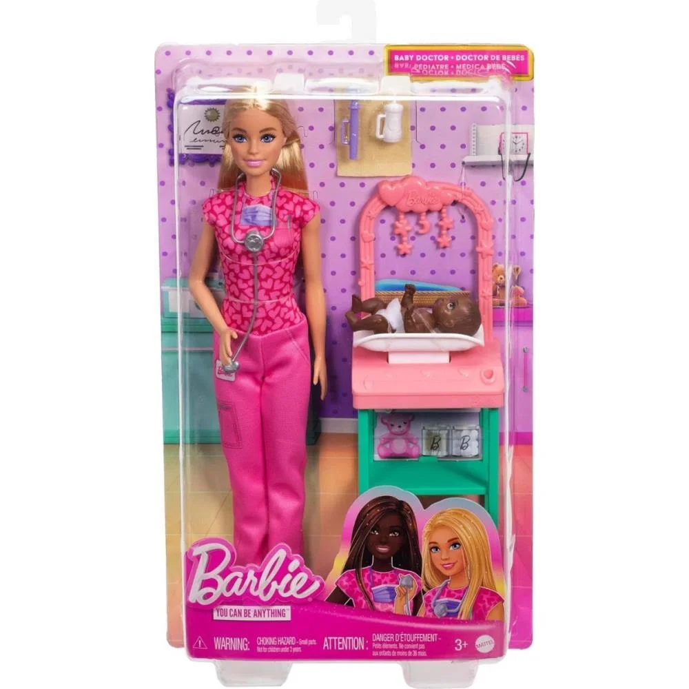 Barbie Profissoes Conjunto De Cuidados (S) Mattel - imagem 25