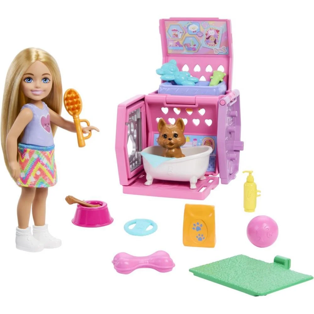 Barbie Family Chelsea Cj. De Animaizinhos Mattel - imagem 2