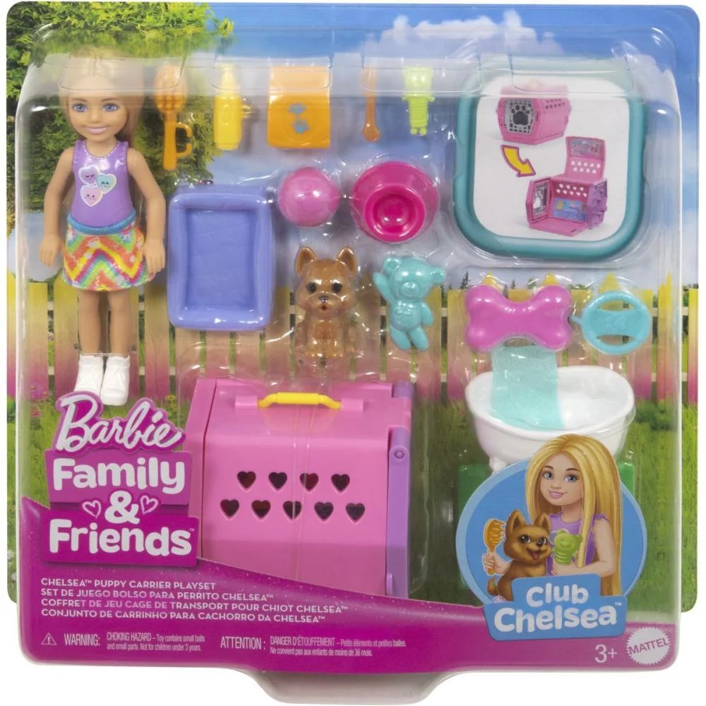 Barbie Family Chelsea Cj. De Animaizinhos Mattel - imagem 5