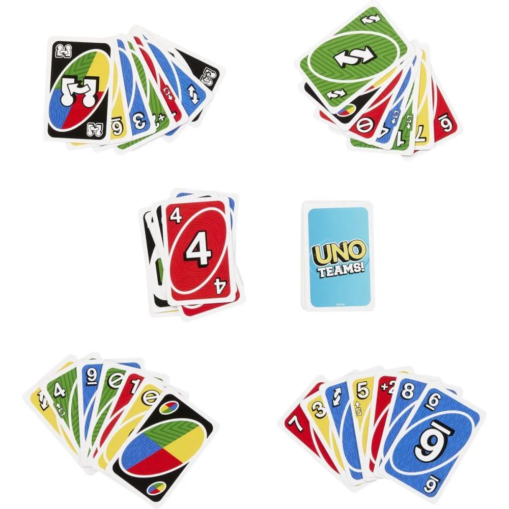 Jogo De Cartas Uno Teams Mattel - imagem 3