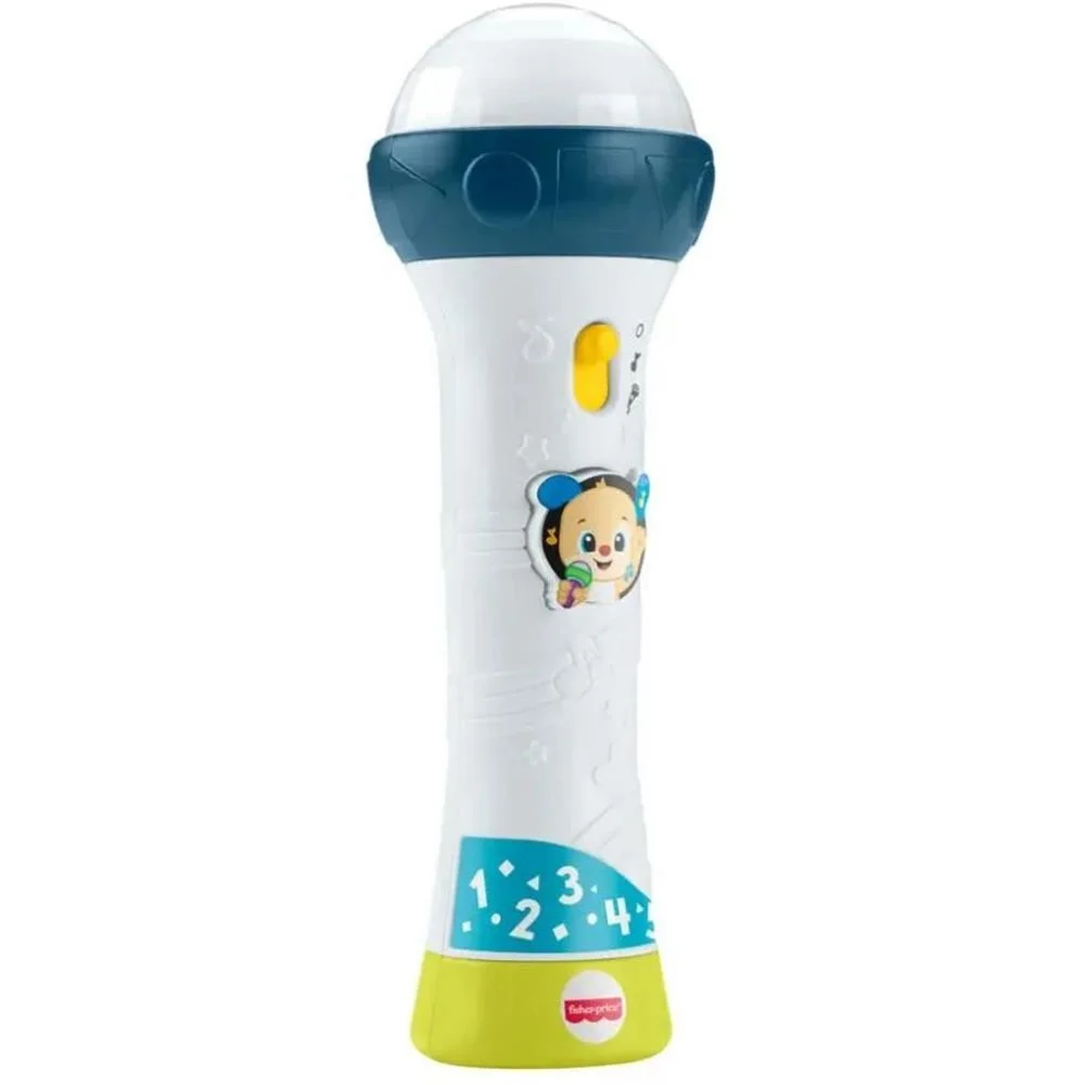 Fisher-Price Aprender Brincar Microfone C/Sons E Gravador Mattel - imagem 2