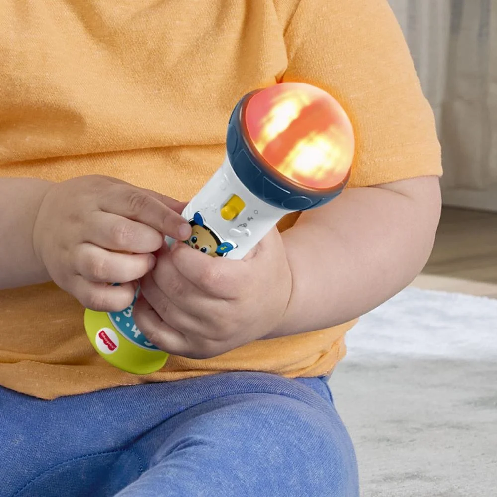 Fisher-Price Aprender Brincar Microfone C/Sons E Gravador Mattel - imagem 3