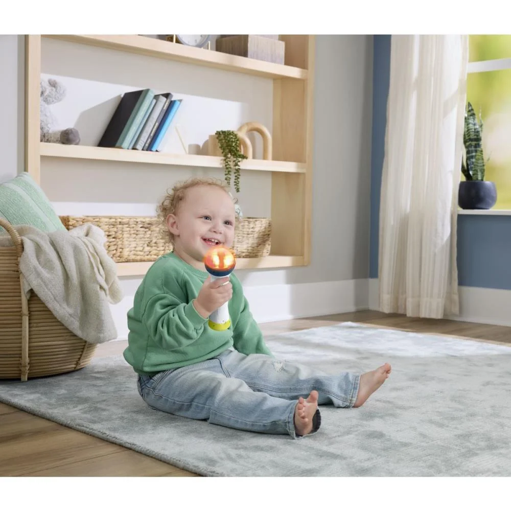 Fisher-Price Aprender Brincar Microfone C/Sons E Gravador Mattel - imagem 5