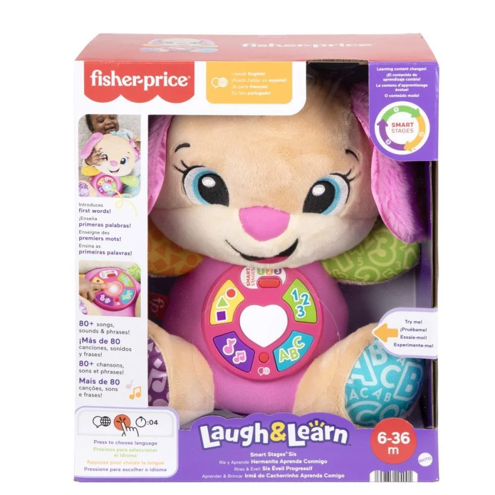 Fisher-Price Infant Smart Stages Irma Do Cachorrin Mattel - imagem 6