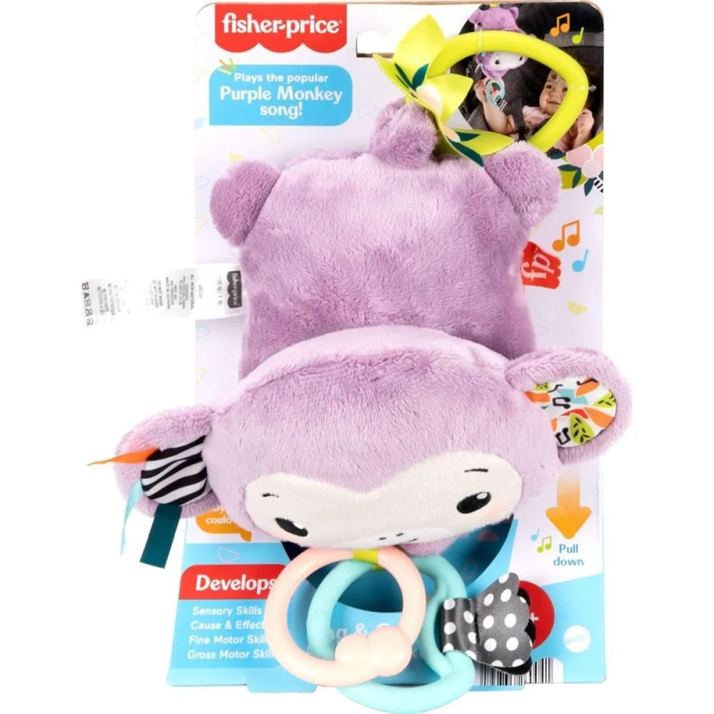 Fisher-Price Newborn Toys Macaquinho Musical C/Sons Mattel - imagem 11