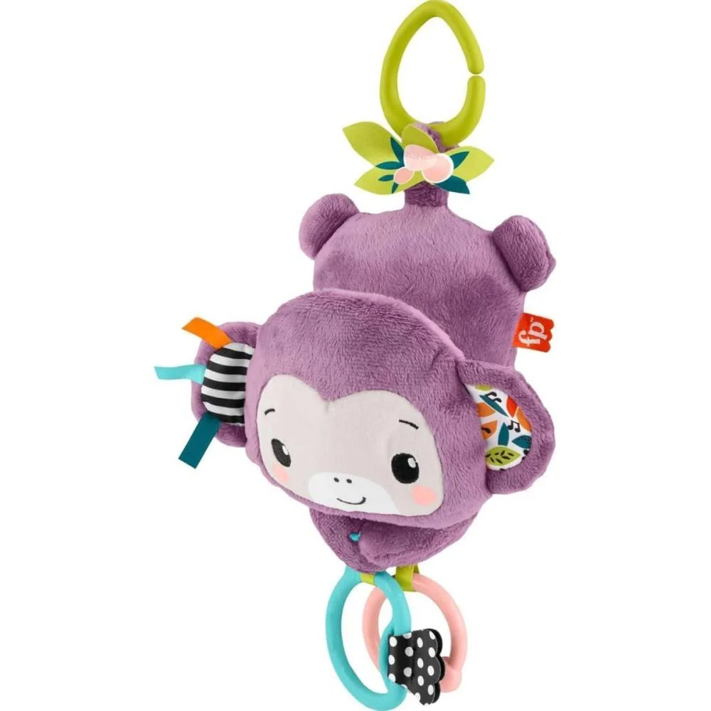 Fisher-Price Newborn Toys Macaquinho Musical C/Sons Mattel - imagem 4