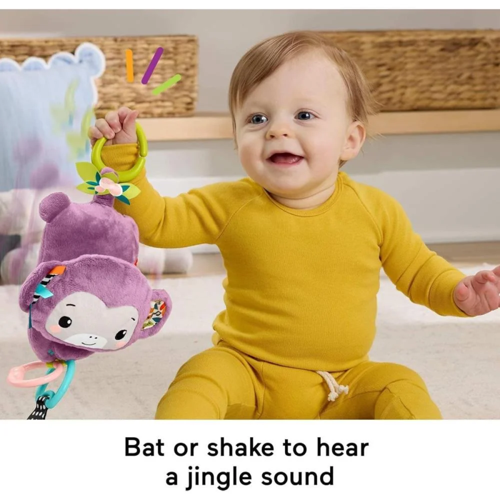 Fisher-Price Newborn Toys Macaquinho Musical C/Sons Mattel - imagem 9