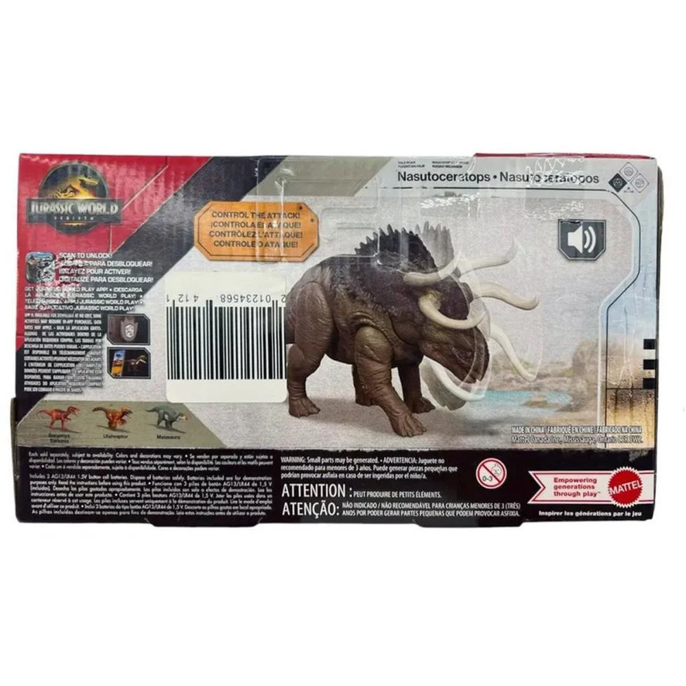 Boneco E Personagem Jw Rebirth Rugido Selvagem (S) Mattel - imagem 19