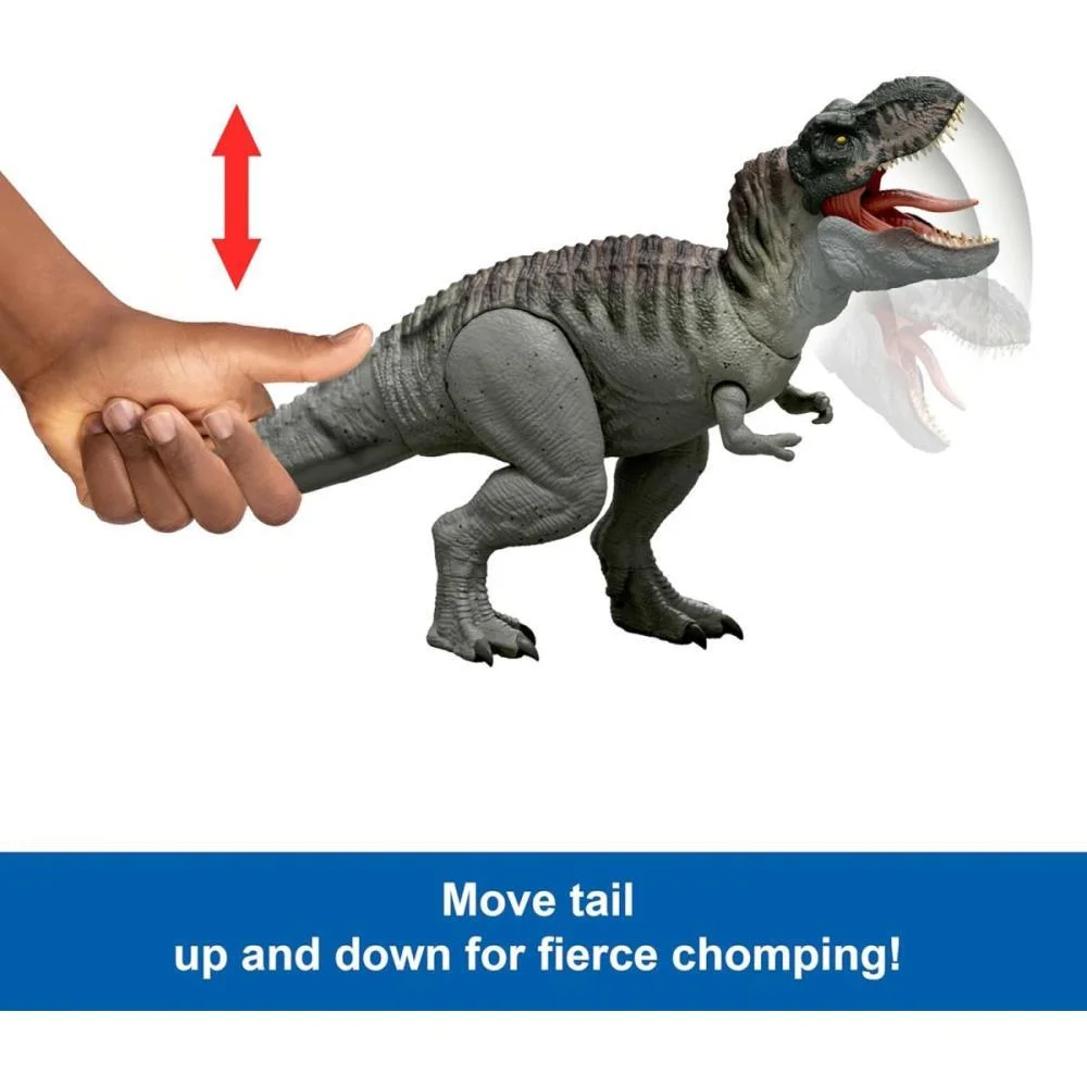 Boneco E Personagem Jw Rebirth T-Rex C/Som E Luz Mattel - imagem 5
