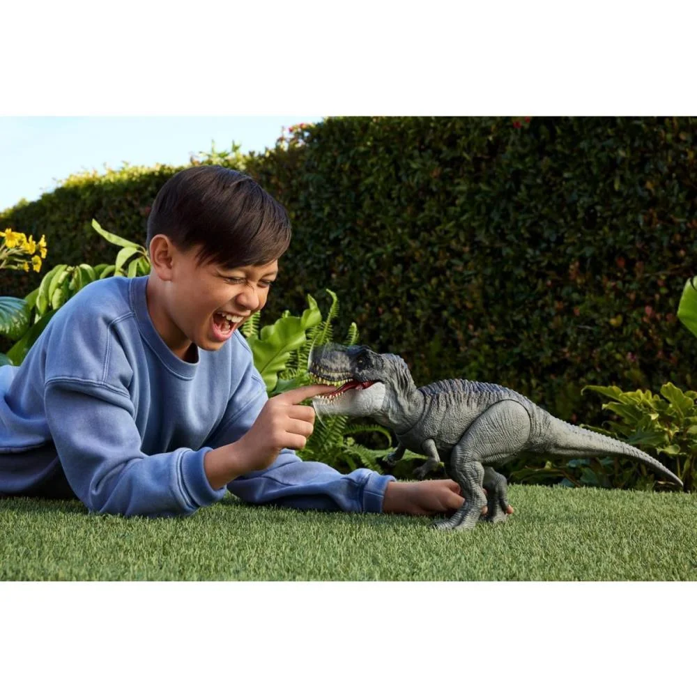 Boneco E Personagem Jw Rebirth T-Rex C/Som E Luz Mattel - imagem 8