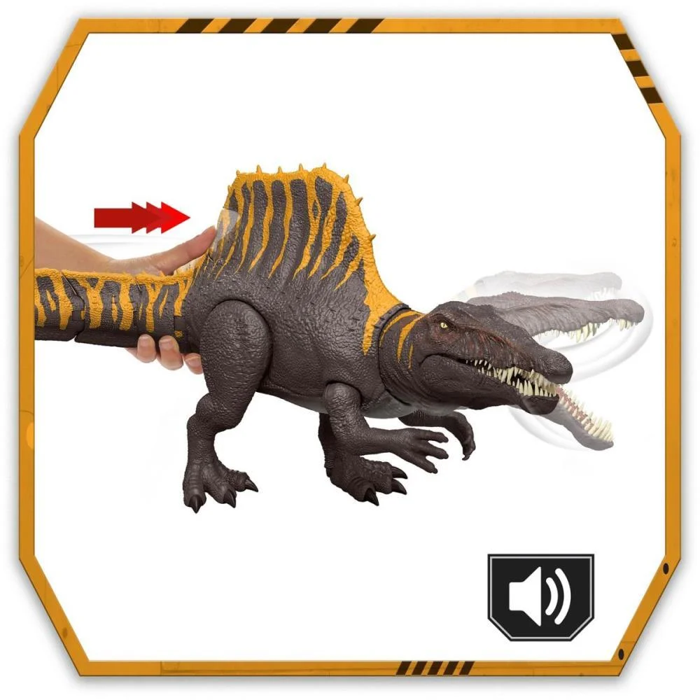 Boneco E Personagem Jw Rebirth Spinosaurus Mattel - imagem 4