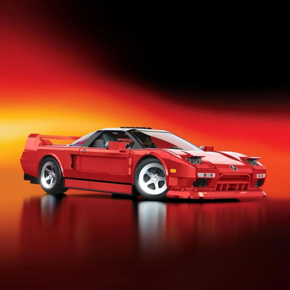 Hot Wheels Brick Shop Elite Acura Nsx 90 1:16 876Pcs Mattel - imagem 12