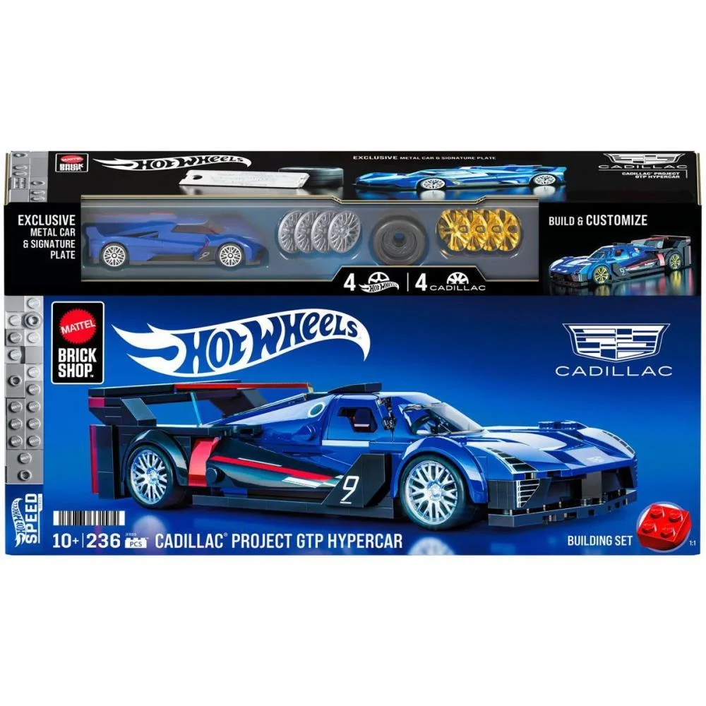 Hot Wheels Brick Shop Cadillac Project Gtp 1:32 236P Mattel - imagem 11