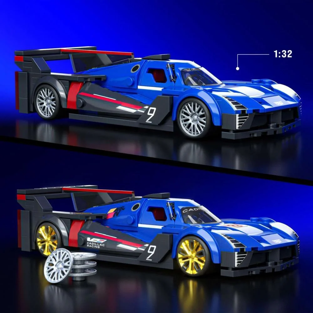 Hot Wheels Brick Shop Cadillac Project Gtp 1:32 236P Mattel - imagem 7
