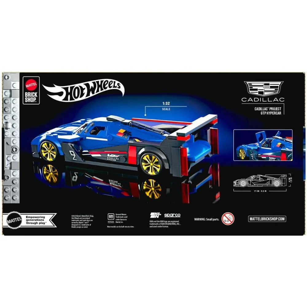 Hot Wheels Brick Shop Cadillac Project Gtp 1:32 236P Mattel - imagem 9