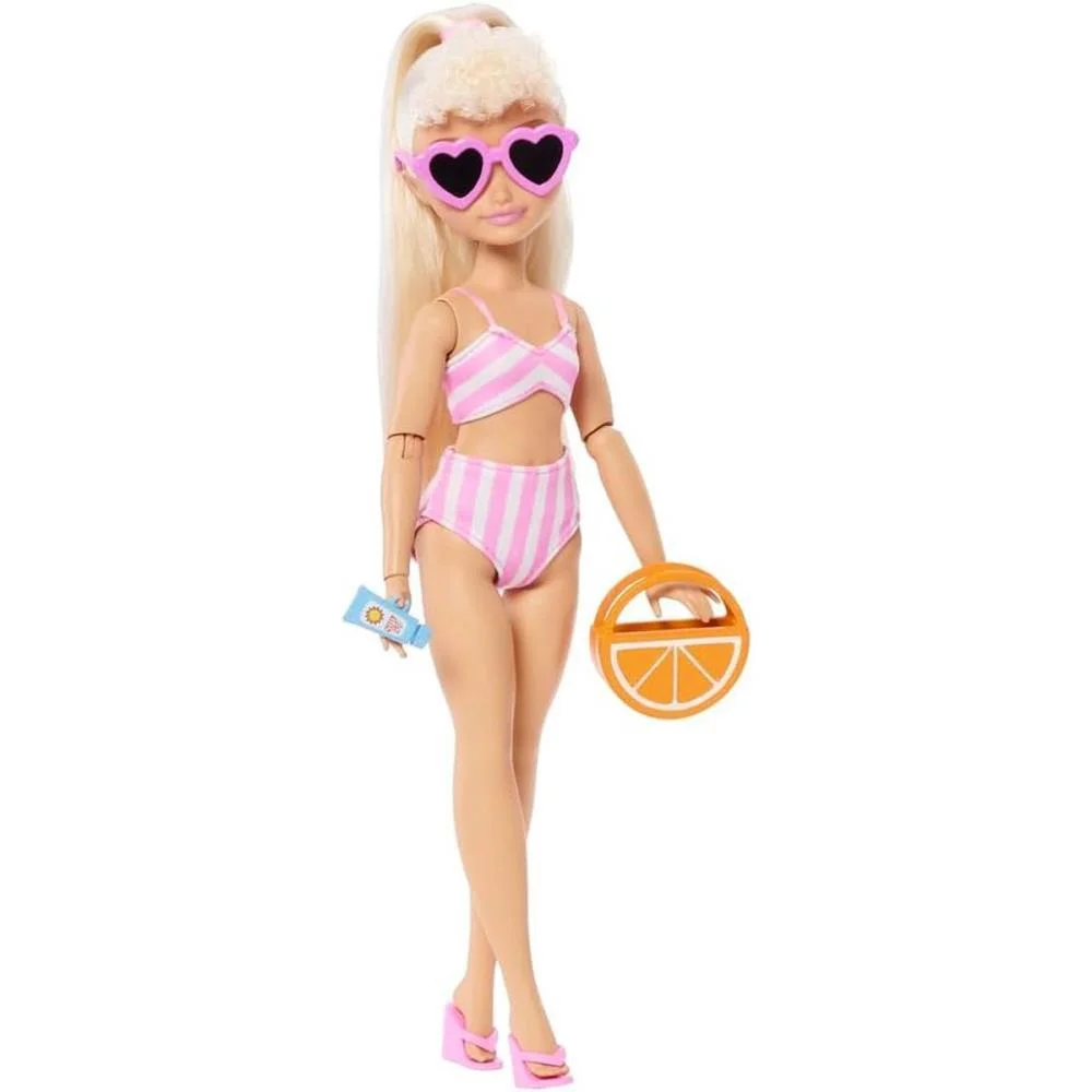 Barbie Dream Besties Malibu Traje De Banho C/Aces. Mattel - imagem 3