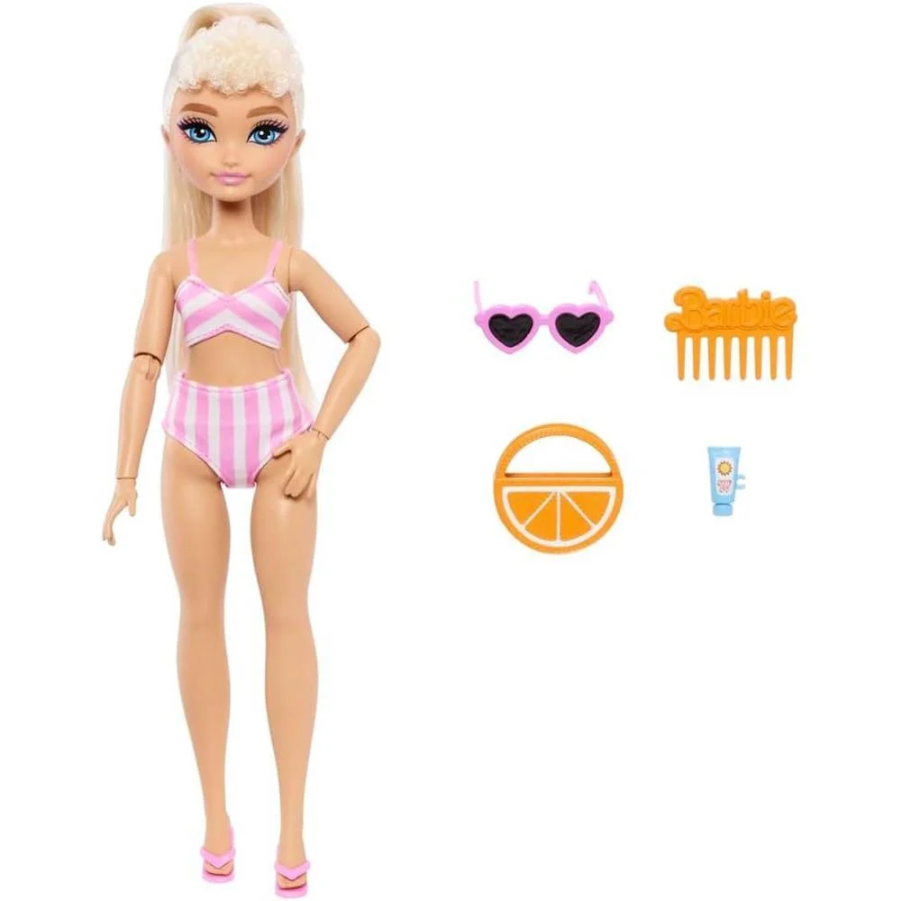 Barbie Dream Besties Malibu Traje De Banho C/Aces. Mattel - imagem 4