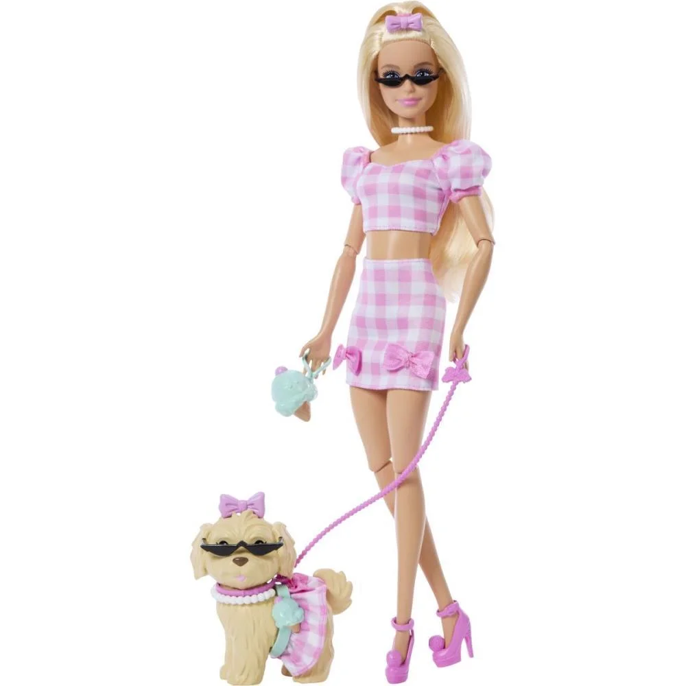 Barbie Fashion Malibu E Cão Combinação Looks Mattel - imagem 8