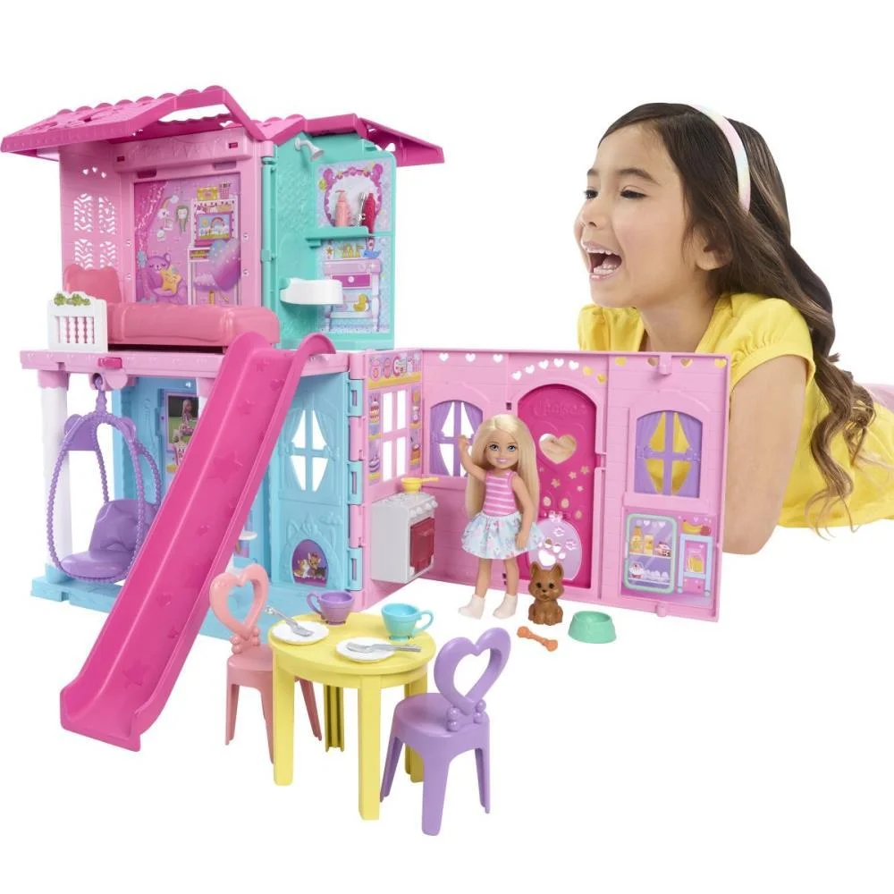 Barbie Family Casa Da Chelsea Transformavel Mattel - imagem 7