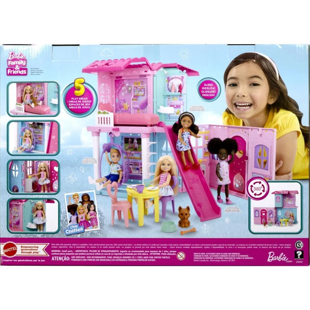 Barbie Family Casa Da Chelsea Transformavel Mattel - imagem 8