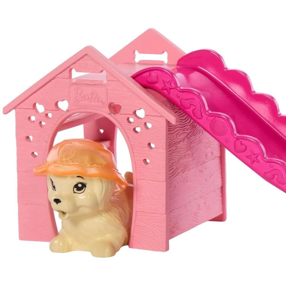 Barbie Family Festa Na Piscina C/Cachorrinho Mattel - imagem 6
