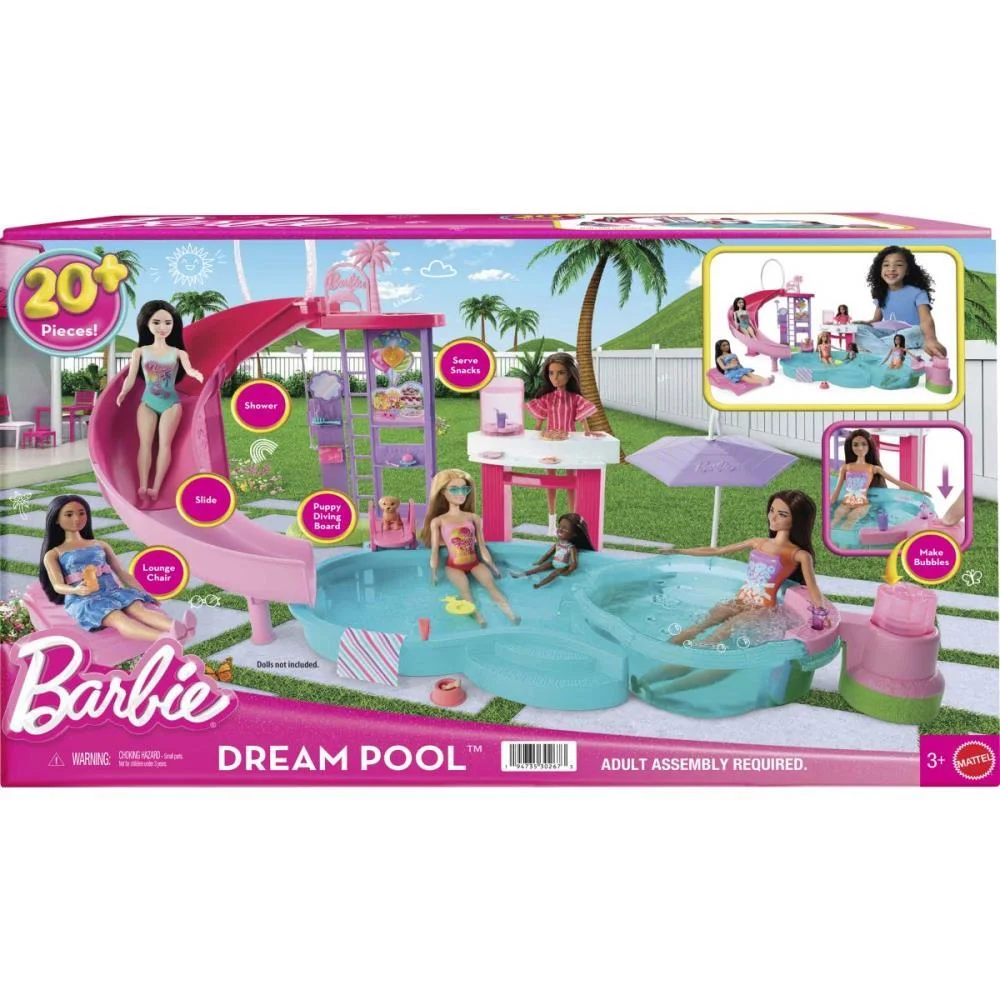 Barbie Estate Piscina Dos Sonhos Mattel - imagem 9