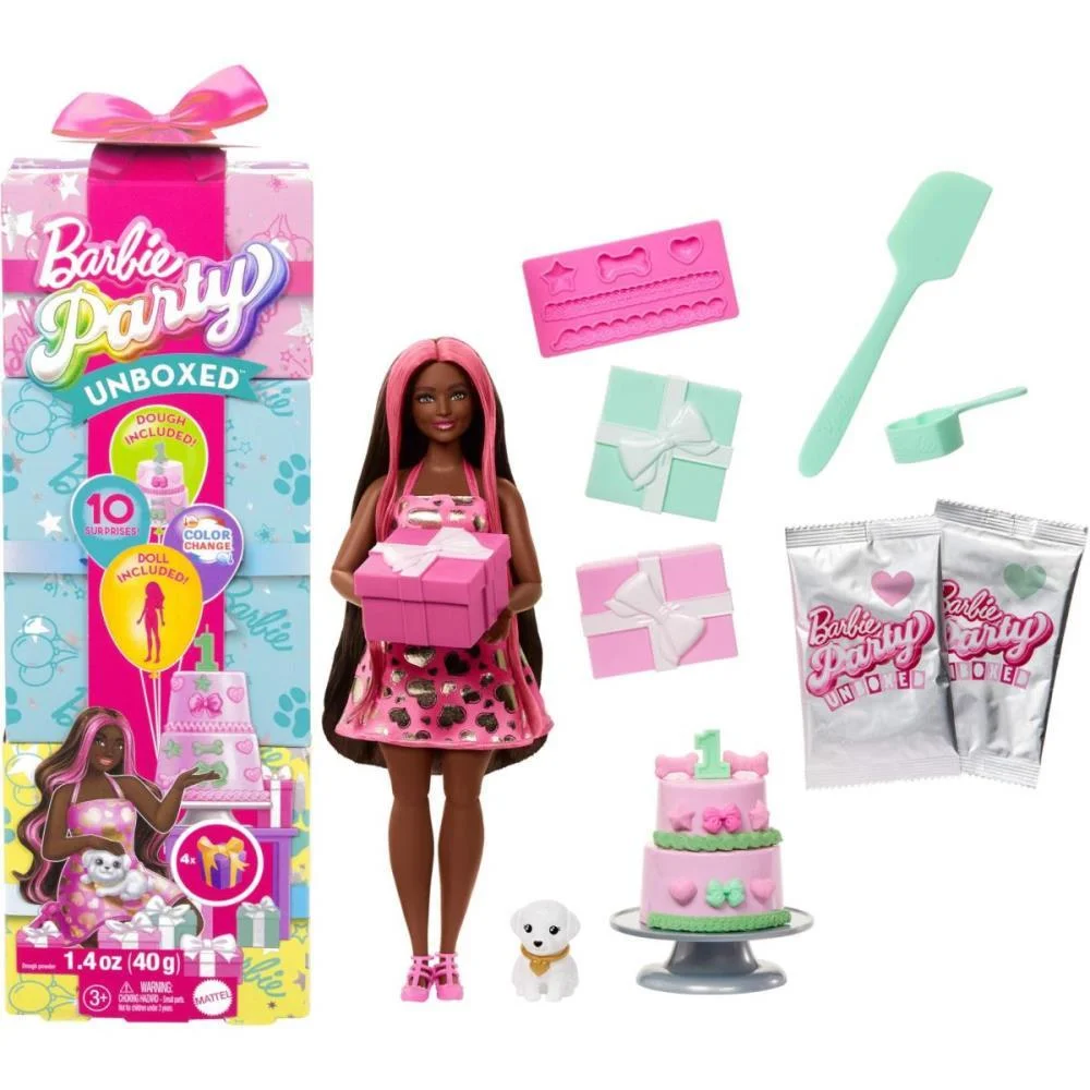 Barbie Reveal Party Unboxed Festa Dos Anim(S Mattel - imagem 15