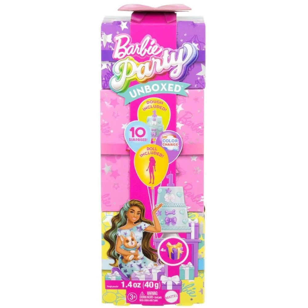 Barbie Reveal Party Unboxed Festa Dos Anim(S Mattel - imagem 22
