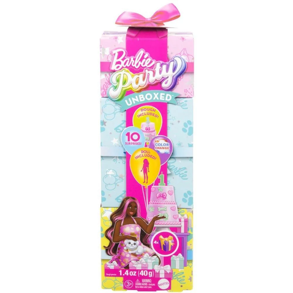 Barbie Reveal Party Unboxed Festa Dos Anim(S Mattel - imagem 23