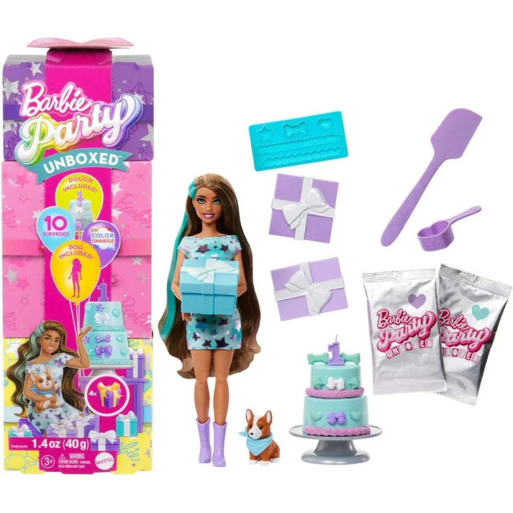 Barbie Reveal Party Unboxed Festa Dos Anim(S Mattel - imagem 9