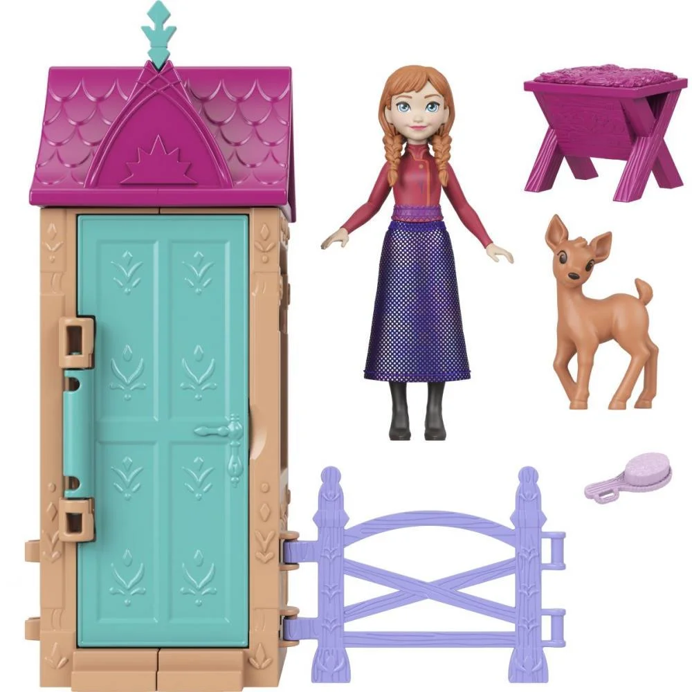Boneca Disney Frozen Mini Vila Arandelle (S) Mattel - imagem 8