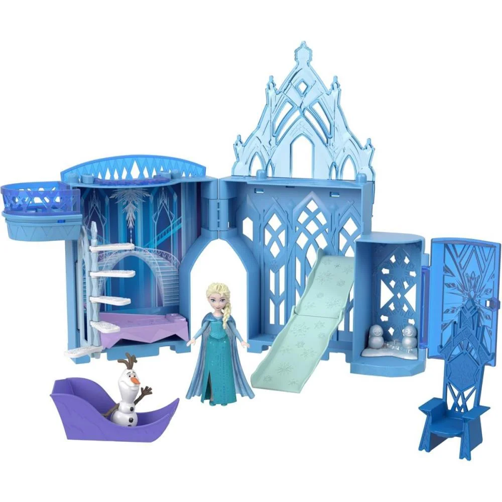 Boneca Disney Frozen Mini Palacio De Gelo Mattel - imagem 3